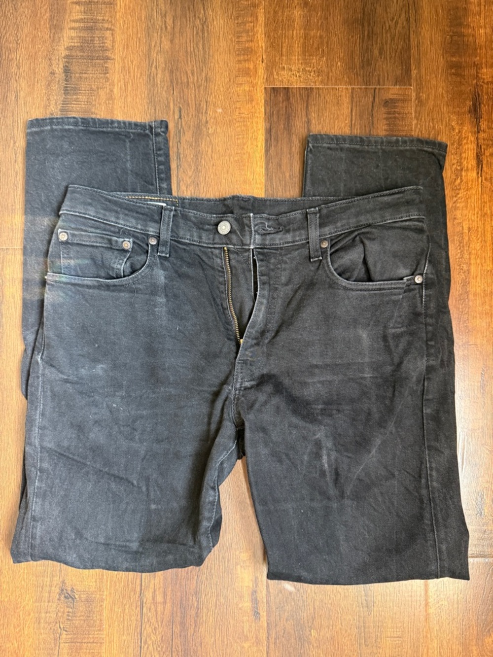 Levi’s Black Denim Jeans - 502s